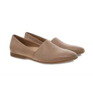 Dansko Tan Leather Flats